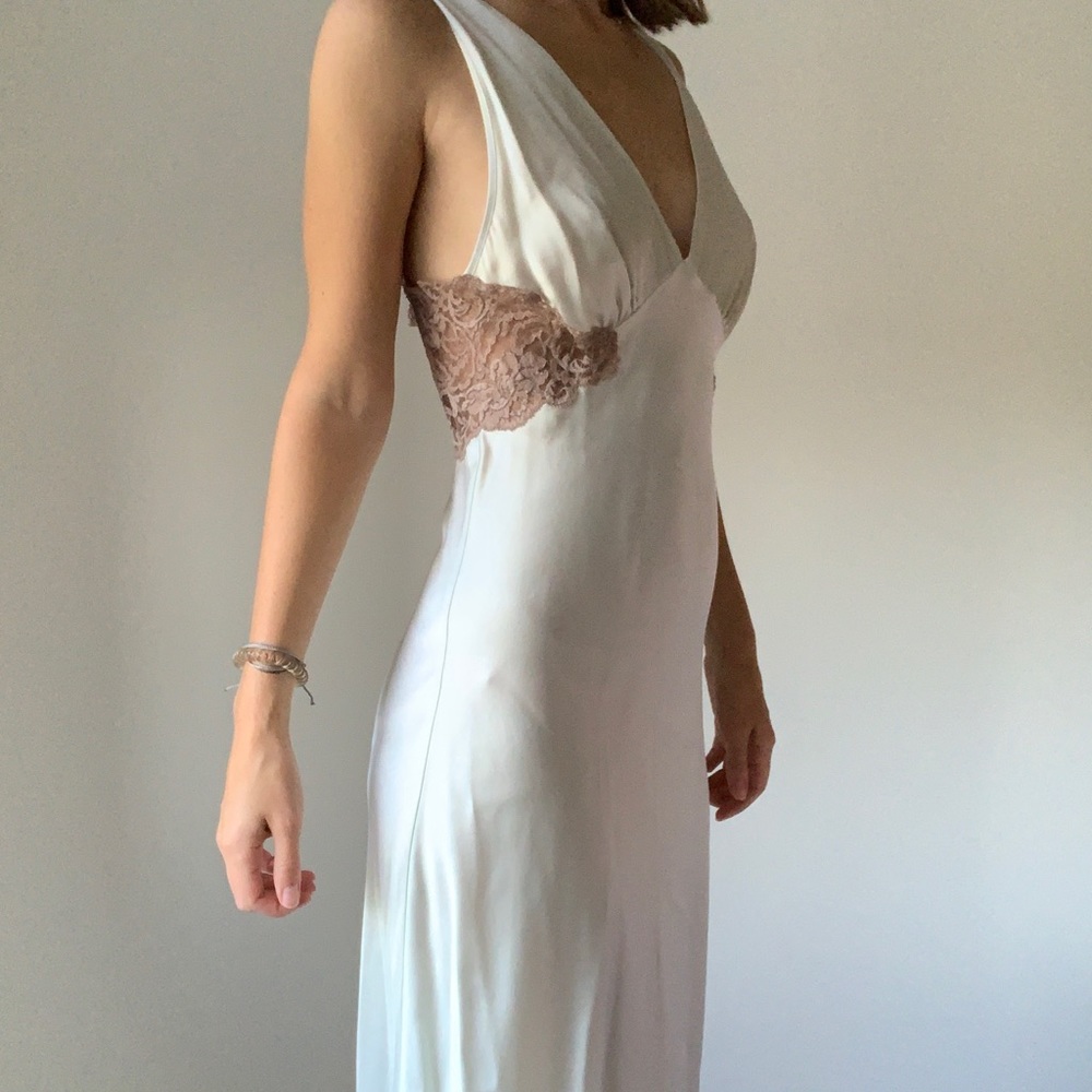 Christine Vancouver vintage inspired silk nightgown